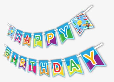 Super Science Happy Birthday - Banner, HD Png Download, Transparent PNG