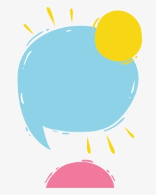 Down Pink Blue Balloon Yellow Round Book Banner - Circle, HD Png Download, Transparent PNG