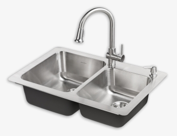 Montvale 33 X 22 Stainless Steel Kitchen Sink With - Kitchen Sink Png, Transparent Png, Transparent PNG