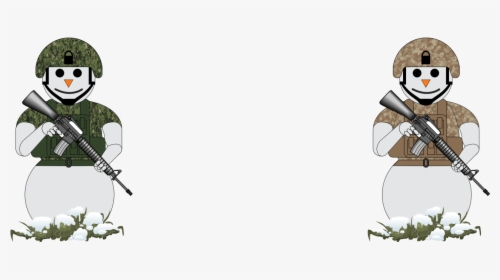 Military Snowman - Frosty The Snowman Army Cartoon, HD Png Download, Transparent PNG