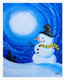 “frosty The Snowman” - Paintings Of Frosty The Snowman, HD Png Download, Transparent PNG