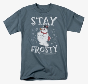 Stay Frosty The Snowman T-shirt - Tshirt With Landscape Painting, HD Png Download, Transparent PNG