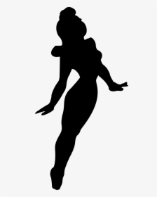 Woman Dancing Silhouette - Portable Network Graphics, HD Png Download, Transparent PNG