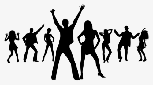 Dance Party Stock Photography Disco Drawing - Disco Dancers Png, Transparent Png, Transparent PNG