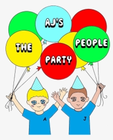 Transparent Party People Png - Cartoon, Png Download, Transparent PNG