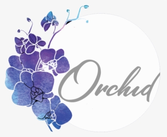Orchid Flower Logo, HD Png Download, Transparent PNG