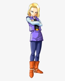 Transparent Yamcha Png - Android 18 Png, Png Download, Transparent PNG
