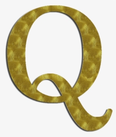 Gold Q Texture Foil - Queen Face Silhouette, HD Png Download, Transparent PNG
