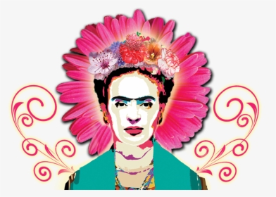 Transparent Corona De Espinas Y Clavos Png - Happy Birthday For Woman Frida Kahlo, Png Download, Transparent PNG