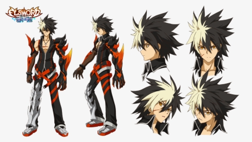 Elsword Anime Characters Sheets - Elsword El Lady, HD Png Download, Transparent PNG