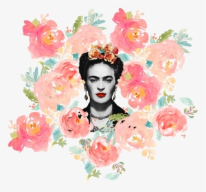 Garden Roses - Frida Kahlo Png Vector, Transparent Png, Transparent PNG