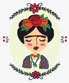 Frida Kahlo Illustration On Behance - Frida Kahlo Illustration, HD Png Download, Transparent PNG