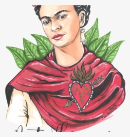 Frida Kahlo Png - Dibujos De Frida Kahlo, Transparent Png, Transparent PNG