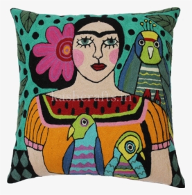 Frida Kahlo Cushion Cover - Frida Kahlo Cushion Covers, HD Png Download, Transparent PNG