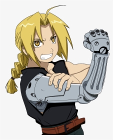 Transparent Anime Characters Png - Edward Elric Side View, Png Download, Transparent PNG
