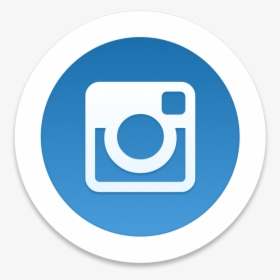 Blue Instagram Icon Png, Transparent Png, Transparent PNG
