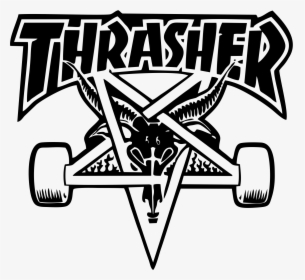 Женская Футболка Thrasher Logo - Thrasher Logo Png, Transparent Png, Transparent PNG
