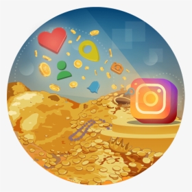 Instagram App Chest - Illustration, HD Png Download, Transparent PNG