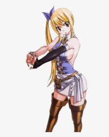 Collection Of Free Manga Transparent Lucy Heartfilia - Lucy Heartfilia Hiro Mashima Art, HD Png Download, Transparent PNG