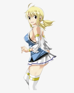 Fairy Tail Lucy Png , Png Download - Fairy Tail Natsu Et Lucy, Transparent Png, Transparent PNG