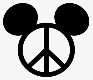 Minnie Mouse Red Dress - Mickey Mouse Peace Sign, HD Png Download, Transparent PNG