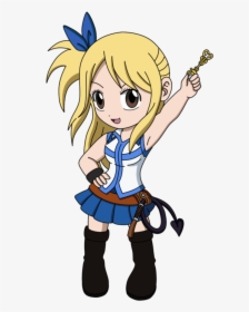 Chibi Lucy Fairy Tail, HD Png Download, Transparent PNG