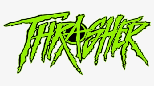 [filter] Thrasher Green - Thrasher Logo Green Png, Transparent Png, Transparent PNG