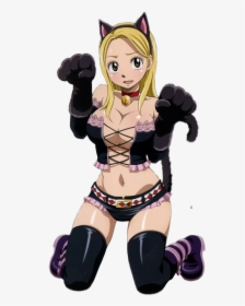 #lucy #lucy Heartfilia #lucyheartfillia #cat #lucycat - Lucy Heartfilia Cat Costume, HD Png Download, Transparent PNG