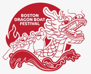 Asian Dragon Png , Png Download - Boston Dragon Boat Festival Logo, Transparent Png, Transparent PNG
