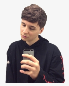 Transparent Dan Submitted By @smoldantrash Thank You - Daniel Howell Curly Hair, HD Png Download, Transparent PNG