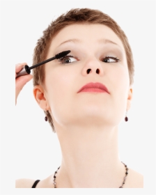 Girl Doing Makeup Png Image - Girl Doing Makeup Png, Transparent Png, Transparent PNG