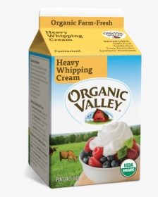 Organic Valley Heavy Whipping Cream, HD Png Download, Transparent PNG