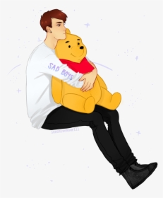 Kind Of A Re Draw Of This - Winnie The Pooh Crying Sad, HD Png Download, Transparent PNG