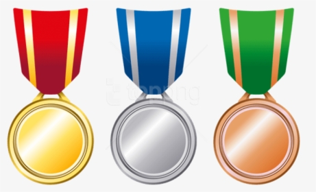Free Png Download Transparent Gold Silver Bronze Medals - Gold Silver Bronze Medal Png, Png Download, Transparent PNG
