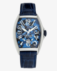 Cintree Curvex Blue Moon Stainless Steel Automatic - Franck Muller Casablanca Black, HD Png Download, Transparent PNG