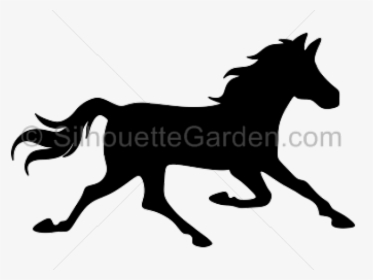 Horses Running Silhouette - Horses Cricut, HD Png Download, Transparent PNG
