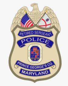 Prince George S Police Department Badge - Badge, HD Png Download, Transparent PNG