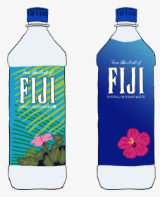 Fiji Water , Png Download - Transparent Stickers Water Bottle, Png Download, Transparent PNG