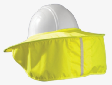 Occunomix Stow Away Hard Hat Shade Yellow   Title Occunomix - Hard Hat Sun Visor Shade, HD Png Download, Transparent PNG