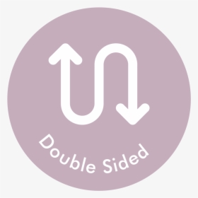 Double Sided Purple - Sign, HD Png Download, Transparent PNG