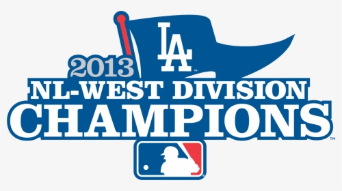 Los Angeles Dodgers Png Transparent Image - Dodgers Nl West Division Champs, Png Download, Transparent PNG