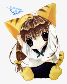 Transparent Neko Png - Digi Charat Nyo, Png Download, Transparent PNG
