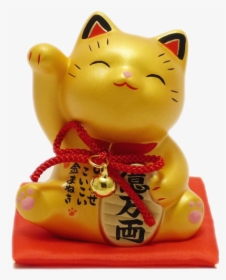 Maneki Neko Transparent Png - Con Mèo May Mắn, Png Download, Transparent PNG