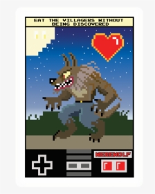 Werewolf 8 Bit Game, HD Png Download, Transparent PNG