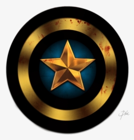 Captin America Logo Hd, HD Png Download, Transparent PNG