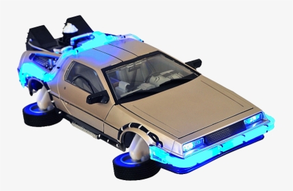 Back To The Future Delorean Flying Drawing Download - Playmobil Back To The Future, HD Png Download, Transparent PNG