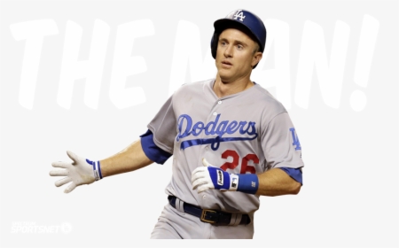 Dodgers Chase Utley Transparent Background, HD Png Download, Transparent PNG