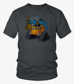 Wall-e Finds Groot - Larry Bernandez T Shirt, HD Png Download, Transparent PNG