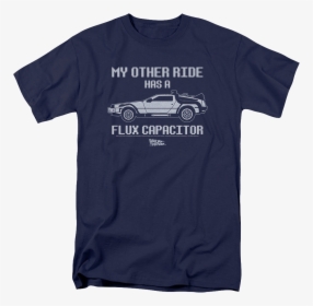 My Other Ride Back To The Future T-shirt - Tee Shirt Battlestar Galactica, HD Png Download, Transparent PNG