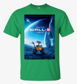 Wall E Movie Poster T-shirt, HD Png Download, Transparent PNG